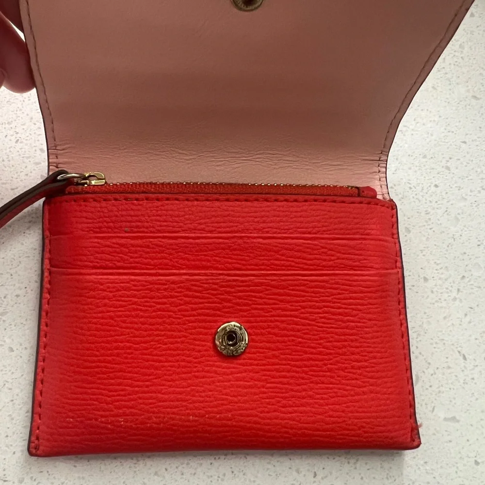 Loeffler Randall Red Ric Rac Wallet - Picture 2 of 3